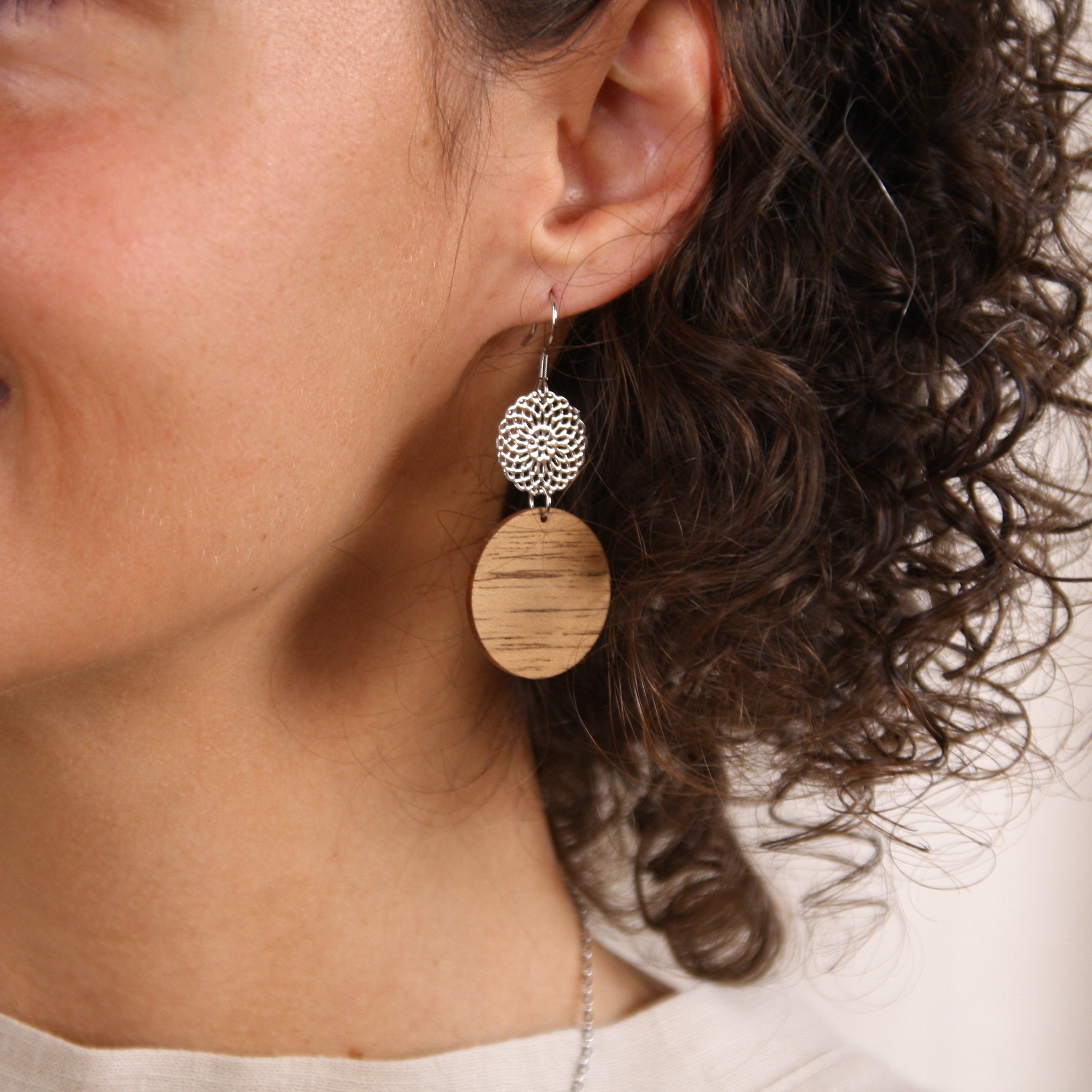 Earrings "Oriental Gold"