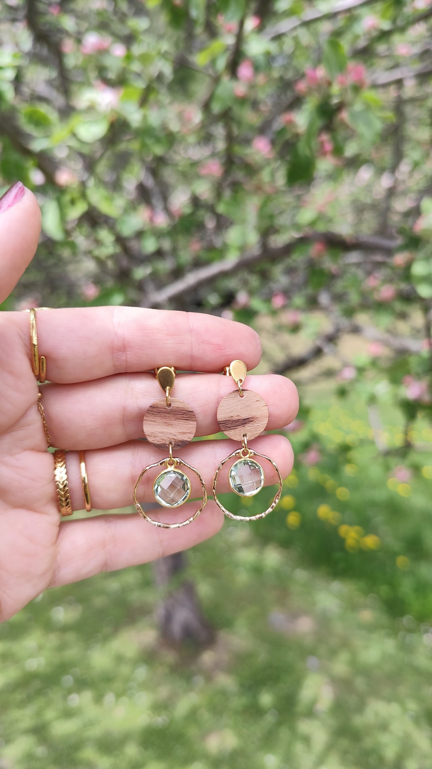 Geschenke unter 50€ - Holzschmuck Astwerk