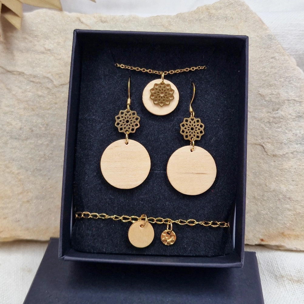 Birch tree of life ornament